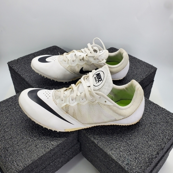 Nike Shoes Men\'s 9 Zoom 400 Track Sprint Cleats AA1205-002 White main image 11